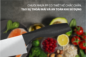 ECO FAMILY Sunhouse KS-KN165EK High Quality Multi-Purpose Metal Kitchen <b>Knife</b> Essential Tool for the Home Kitchen - Product Image 5