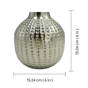 Moderne rond En Métal Fleur Bol Vase Creative Unique Maison Salon Décor Standard Conception en Vente - Product Image 5