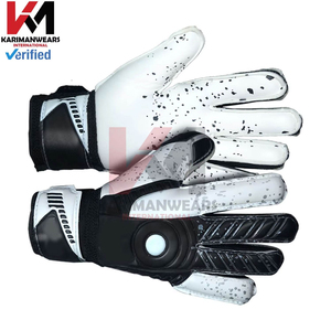 Gants de gardien de but de football professionnels en gros, paume en latex antidérapante, logo personnalisé, fabricant OEM - Product Image 4