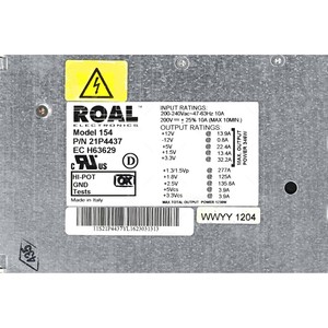 Fuente de alimentación IBM 21P4437 de 346W para sistema POWER 650 7038-6M2, reacondicionada - Product Image 4