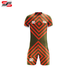 Maillot de football personnalisé de qualité supérieure, uniforme de football respirant avec logo nominatif, impression numérique, service OEM, vêtements de football pour hommes - Product Image 1