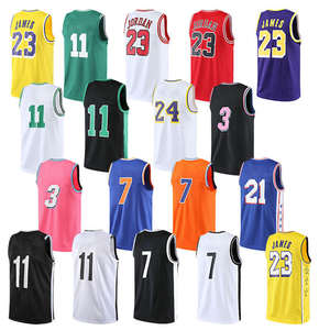 Custom Latest Design Basketball Jersey <b>Mesh</b> Breathable Professional Match Grade Fabric Unisex Jersey <b>Top</b> Basketball Uniforms - Product Image 4