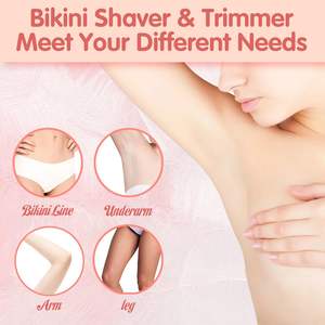 Afeitadora Rotativa Multifuncional 3 en 1, Afeitadora de Una Sola Cuchilla para Uso en Seco/Húmedo/Seda, con Cuerpo Impermeable IPX7 para Depilación Corporal - Product Image 6
