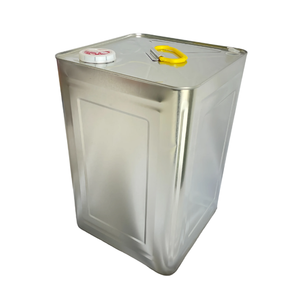 Boîtes de conserve en métal carrées personnalisables avec capuchon poussoir pour la peinture et l'emballage de produits chimiques - Product Image 1