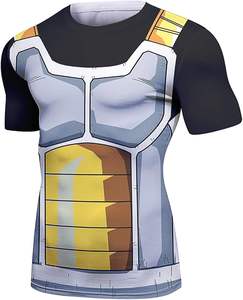 Camiseta Deportiva de Manga Corta para Hombre, Spandex/Nylon, Pinco Sports - Product Image 3