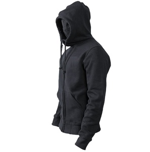 เสื้อมีฮู้ดผู้ชายนินจาแขนยาวแบบสวมหัวมีฮู้ดแบบกำหนดเองระบายอากาศผ้าฝ้าย100% ตามสั่ง - Product Image 2