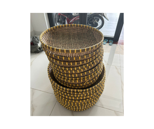 Top vendeur panier de vannage en bambou en grandes quantités auprès des fournisseurs du Vietnam-Panier de vannage en bambou pour la décoration pour l'exportation - Product Image 1