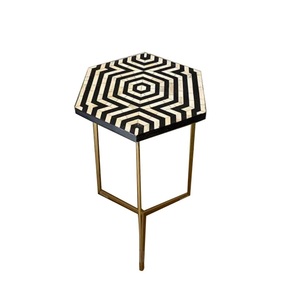 Handmade Design Sustainable <b>Table</b> Top Trending Bedroom Decoration Living Room Furniture Rounded Shape Modern Style Corner <b>Table</b> - Product Image 1