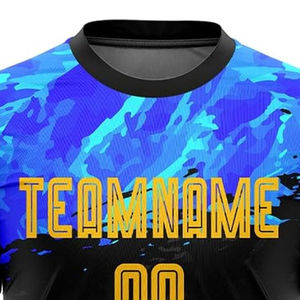 Camiseta de Fútbol Sublimada Transpirable con Logotipo Personalizado, Servicio OEM, Camiseta de Fútbol con Impresión Digital Personalizada de Alta Calidad - Product Image 6