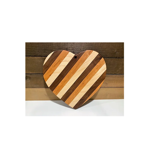 Planche à découper en forme de mangue Planche à pain en bois d'acacia Assiette de service à fromage Planche de charcuterie pour cadeaux de la Saint-Valentin - Product Image 2