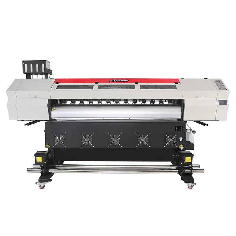 Großformat 1,6 m Öko-Lösungsmitteldrucker mit I3200/XP600/DX5 Druckkopf Tintenstrahlmaschine Outdoor Werbung flexibler Bannerdruck