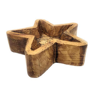 Vintage Style Wooden <b>Dough</b> <b>Bowl</b> Handle Eco-Friendly Multi-functional Carton Kitchenware for Baking Cooking Home Hotel Restaurant - Product Image 3