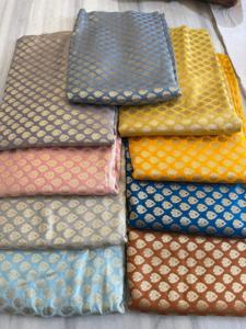 Tissu de brocart de haute qualité pour robes et mariages Textile jacquard et brodé luxueux pour l'approvisionnement en gros des filles - Product Image 4