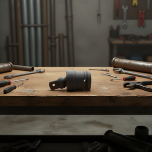 Chiave per Connessioni Quadrate Maschio e Femmina da 1/2 Pollice Fosfatata con Giunto - Product Image 3