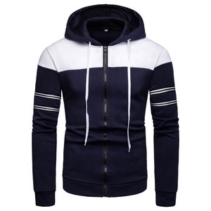 2023 sweat à capuche zippé avec logo personnalisé pour hommes vêtements de rue de haute qualité avec des techniques brodées hiver 6XL taille prix raisonnable - Product Image 5