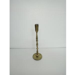 Modern Iron <b>Candle</b> Holder with Antique Finish Handcrafted Heat Resistant Design for Classic Artistry Royal Refinement Any Space - Product Image 2