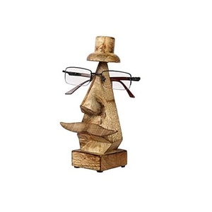 Fashionable Nose Spectacles Holder with <b>Glass</b> and Wooden <b>Chain</b> Eyeglass <b>Chain</b> Product - Product Image 1