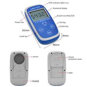 IT-10C Sensor de Iones Positivos/Negativos de Alta Precisión con Certificación CE, Rango de Medición de 0-99990 cm, Pantalla LCD de 4 Dígitos 1 - Product Image 2