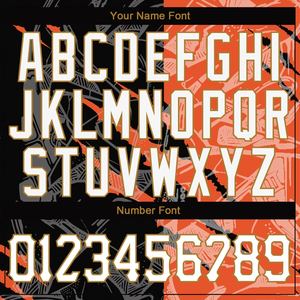 Sudadera con capucha con diseño de grafiti cosido personalizado al por mayor con éxito, Jersey deportivo 3D de Oro viejo blanco - Product Image 4