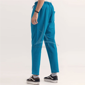 กางเกงระบายอากาศผ้าฝ้าย100% สำหรับผู้ชายกางเกงลำลองทรงตรงแบบลำลอง - Product Image 3