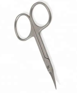 Tijeras rusas para uñas para cutículas de manicura de alta calidad, acero inoxidable curvo Extra afilado con mango de cerámica, tipo de belleza - Product Image 5