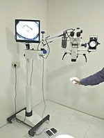 OPERATING MICROSCOPE in OPHTHALMOLOGY SURGERY SURGICAL MICROSCOPE FLOOR MOUNT...