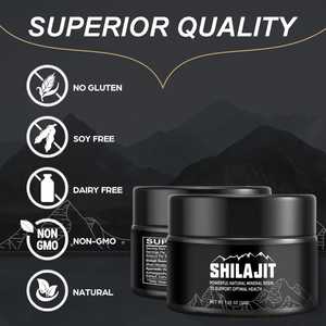 Extrait de résine de Shilajit de qualité alimentaire en bouteille, prix d'usine, qualité export, complément bien-être, modèle de commerce international Fawad - Product Image 5