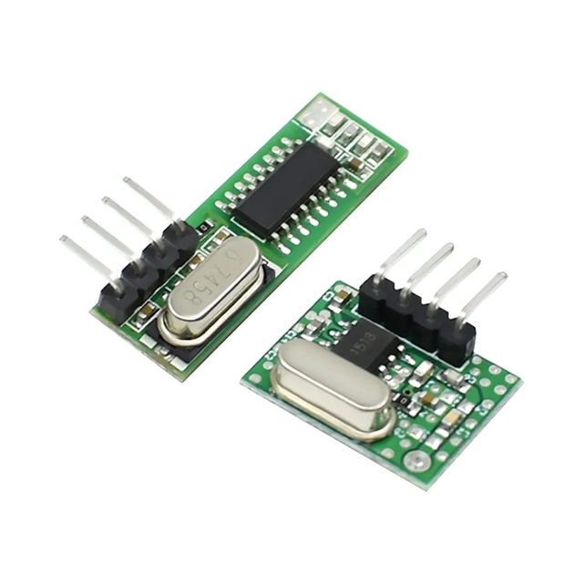 433 Mhz Superheterodyne RF Receiver and Transmitter Module 433Mhz Remote controls Wireless module Diy Kits