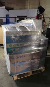 Gree ชุดอินเวอร์เตอร์เครื่องปรับอากาศแบบแยกส่วน12000btu 18000btu ในร่มกลางแจ้งหน่วยทำความร้อน - Product Image 3