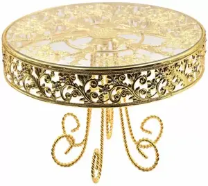 Metal Gold Handmade <b>Cake</b> <b>Stand</b> Elegant Designer <b>Cake</b> <b>Stand</b> High Quality Wholesale Classic Stylish <b>Cake</b> <b>Stand</b> for Wedding Kitchen - Product Image 1