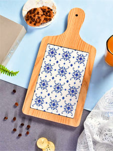 จานไม้เสิร์ฟมีดีไซน์สำหรับร้านอาหารและโรงแรม - Product Image 3
