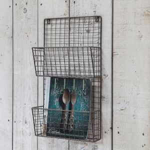 Book Shelve Rack <b>Set</b> Double and Triple <b>Shelves</b> Wall Decor Item Handmade Wall Shelve Reduced Your Home Space Collect Your Small I - Product Image 3