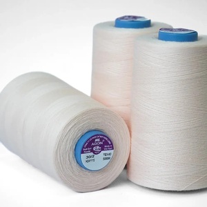 HL AGON Hilo de coser de poliéster hilado con grapas Tamaño de alta tenacidad 30S/2 50/3 Precio competitivo OEM Gimp Hilos para ropa - Product Image 5