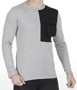 เสื้อยืดผู้ชายผ้าฝ้าย100% ออกแบบได้ตามต้องการเสื้อผ้าแนวสตรีทไซส์ใหญ่พิเศษสำหรับฟิตเนสผลิตจำนวนมากจากซัพพลายเออร์ BD - Product Image 4