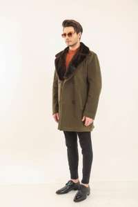 เสื้อแจ็คเก็ตหนังแกะแท้คุณภาพพรีเมียม งานแฮนด์เมด สำหรับผู้ชาย ระบายอากาศได้ดี เหมาะสำหรับฤดูหนาว ผ้าทอวาเลริอโน โรมาโน หนา  รับสกรีนโลโก้ตามสั่ง - Product Image 2