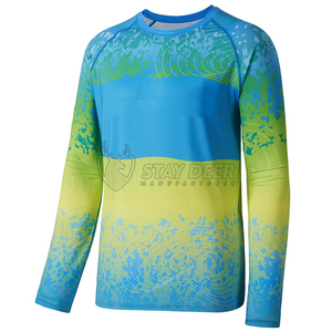 Sublimación personalizada Pesca Jersey Transpirable Protección solar Absorbe la humedad 2026 - Product Image 3