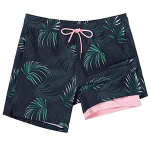 Men's Low Waist Swimming Trunks <b>Boxer</b> Trunks Fashionable Back Bag Design Washed Quick Dry Breathable Beach <b>Pants</b> - Product Image 1