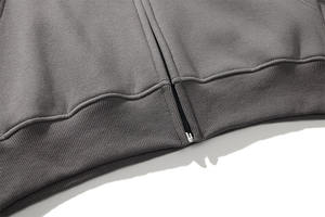 Sweat à capuche personnalisé pour hommes 100% coton éponge lourde thermique avec impression bouffante hiver taille XS teint uni polaire de haute qualité - Product Image 6