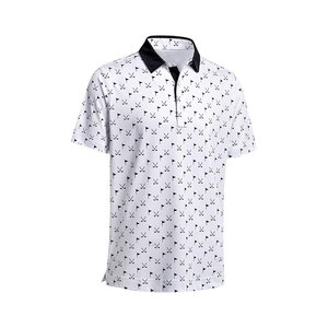Polo de golf personnalisé avec votre propre design, nouveau style de polo de golf, respirant, polos de golf pour hommes - Product Image 2