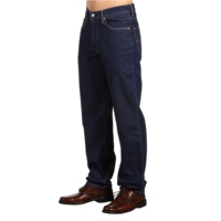 Erkek Y2K Orta Bel Düz Kesim Kot Pantolon Klasik Beş Cepli Tasarım Esnemeyen Denim Taşlanmış Nefes Alabilen Yıkanabilir Kışlık