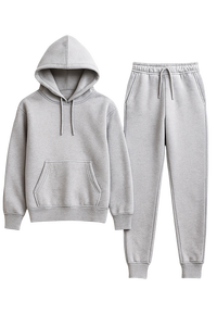 Ensemble de survêtement polaire haute performance pour homme, confortable pour l'entraînement hivernal, respirant, pour le jogging et les activités sportives décontractées en extérieur - Product Image 6