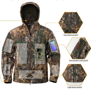 Veste de chasse camouflage |   Imperméable et coupe-vent pour l'hiver - Product Image 1