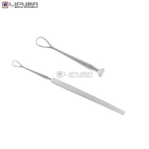 Weber ห่วงเลนส์พร้อมที่จับแบนขนาดเส้นผ่าศูนย์กลาง5.5มม. ความยาว13.5ซม. เครื่องมือผ่าตัดตาเลนส์สำหรับผ่าตัดตา - Product Image 5