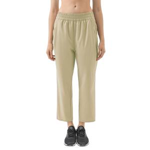 Coupe décontractée élégante mode pantalons de survêtement amples coupe ample salon fabrication personnalisée broderie Logo Options pantalons de survêtement pour femmes - Product Image 1