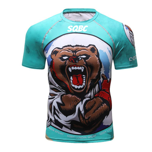 เสื้อเชิ๊ตตามสั่งสไตล์ที่ดีที่สุดเสื้อวอร์ม BJJ เสื้อมวยไทยและชุดต่อสู้ - Product Image 2