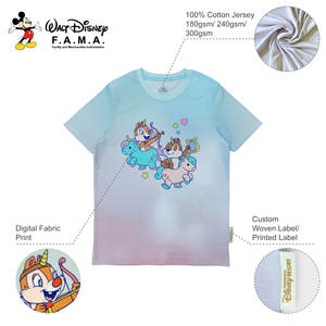 IsneyFsize size stomstomstomstomstomstomgh GH igital camisetas con Logo stogo enjuagado - Product Image 2