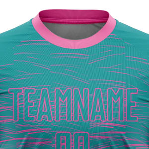 Maillot de football imprimé par sublimation personnalisée/Maillot de football à manches courtes avec col personnalisé à vendre - Product Image 3