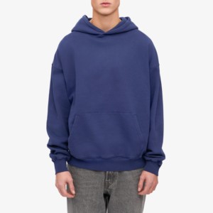 2025 logotipo bordado personalizado 400Gsm sudaderas con capucha Puff impresión alta calidad Streetwear Oversize peso pesado pulóver sudaderas con capucha para hombres - Product Image 1