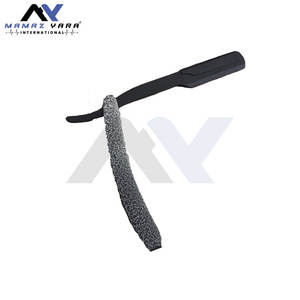 High Quality Single Blade Shaving <b>Razor</b> Barber Tool Men Classic Straight Edge Manual Shaving <b>Razor</b> with Customizable Brand Label - Product Image 4