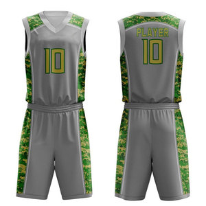 ชุดบาสเก็ตบอลแบบซับลิเมชั่นสั่งทำได้ 男女兼用 ไซส์พลัส ระบายเหงื่อได้ดี ดีไซน์กลับด้านได้ รับผลิตแบบ OEM - Product Image 4
